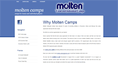 Desktop Screenshot of moltencamps.net